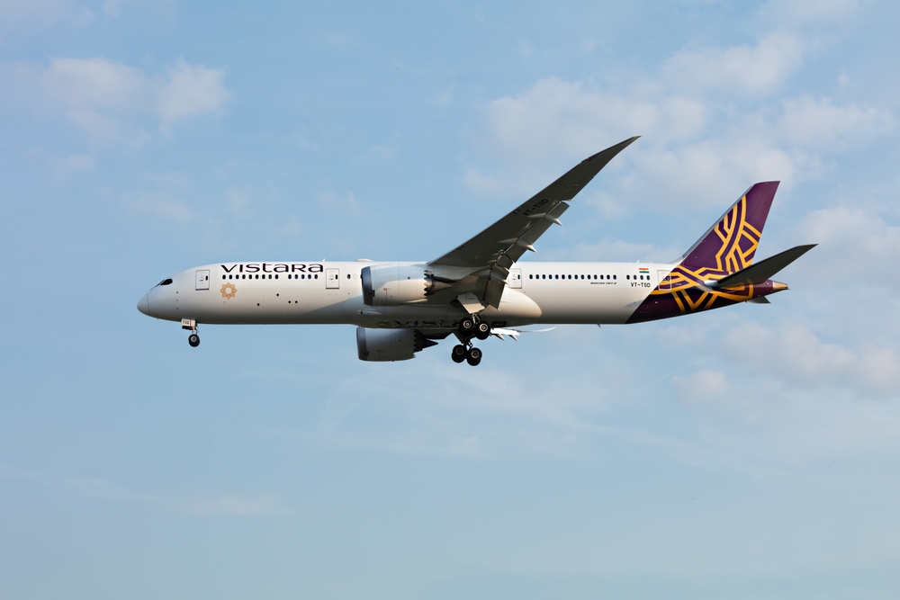 Vistara becomes India’s first airline to offer complimentary Wi-Fi onboard its international flights