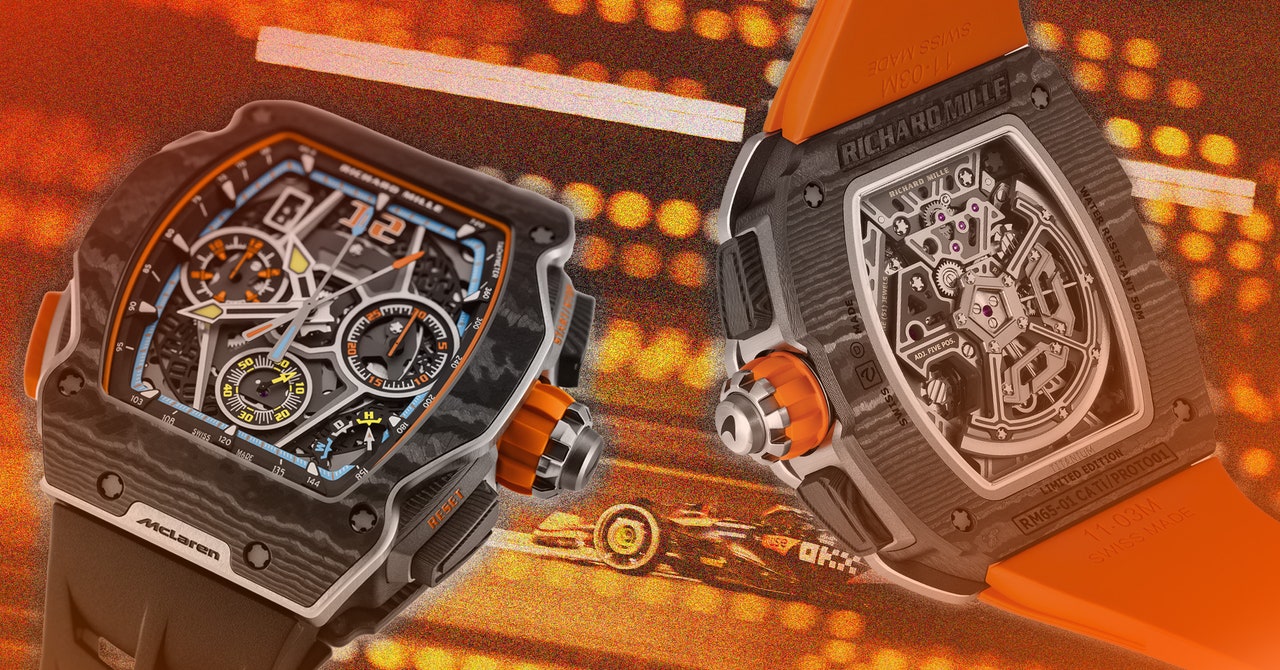 Richard Mille’s New McLaren Watch Has a ‘Jump Start’ Button